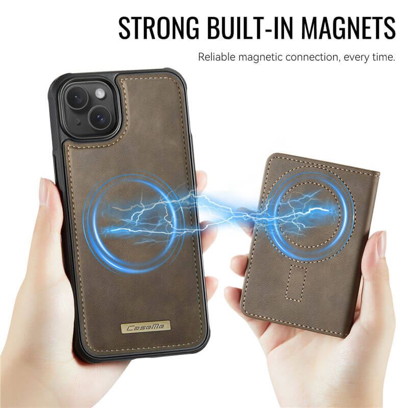 CaseMe iPhone 13 2-in-1 Detachable Magnetic Wallet Case