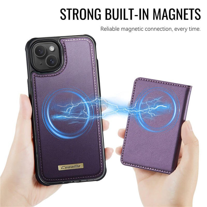CaseMe iPhone 14 2-in-1 Detachable Magnetic Wallet Case
