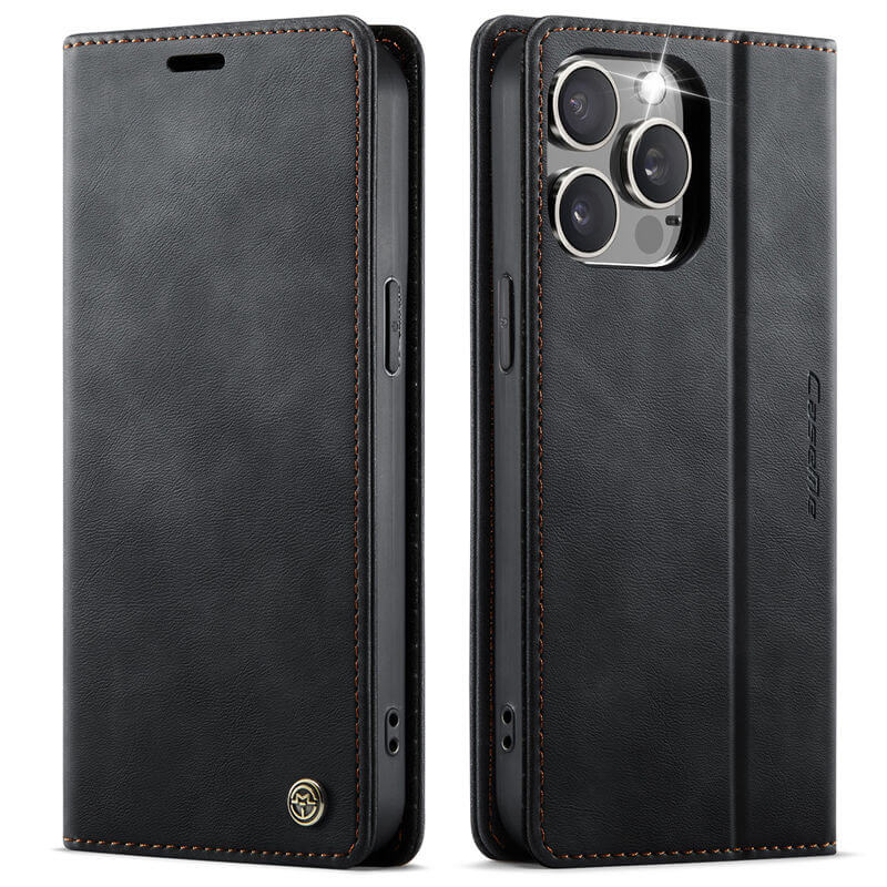 CaseMe iPhone 13 Pro Magnetic Wallet Case with RFID Blocking
