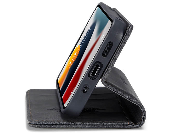 CaseMe iPhone 13 Mini Wallet Kickstand Magnetic Flip Leather Case