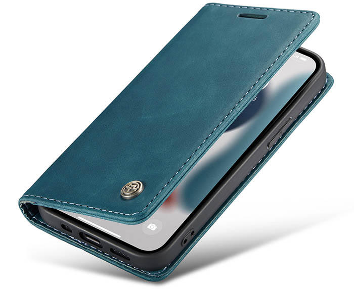 CaseMe iPhone 13 Mini Wallet Kickstand Magnetic Flip Leather Case