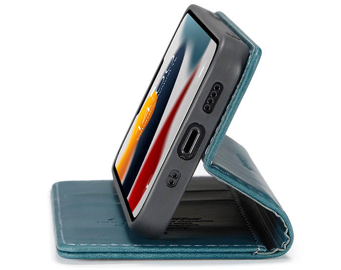 CaseMe iPhone 13 Mini Wallet Kickstand Magnetic Flip Leather Case