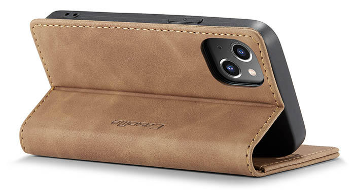 CaseMe iPhone 13 Mini Wallet Kickstand Magnetic Flip Leather Case