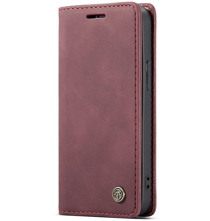 CaseMe iPhone 13 Mini Wallet Kickstand Magnetic Flip Leather Case