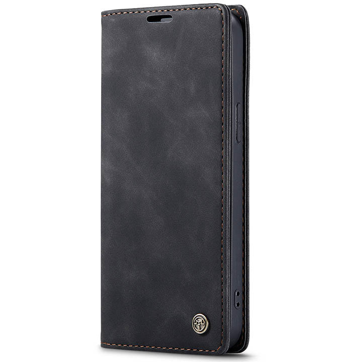 CaseMe iPhone 13 Pro Wallet Kickstand Magnetic Flip Leather Case