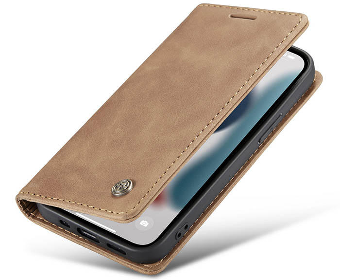 CaseMe iPhone 13 Pro Wallet Kickstand Magnetic Flip Leather Case