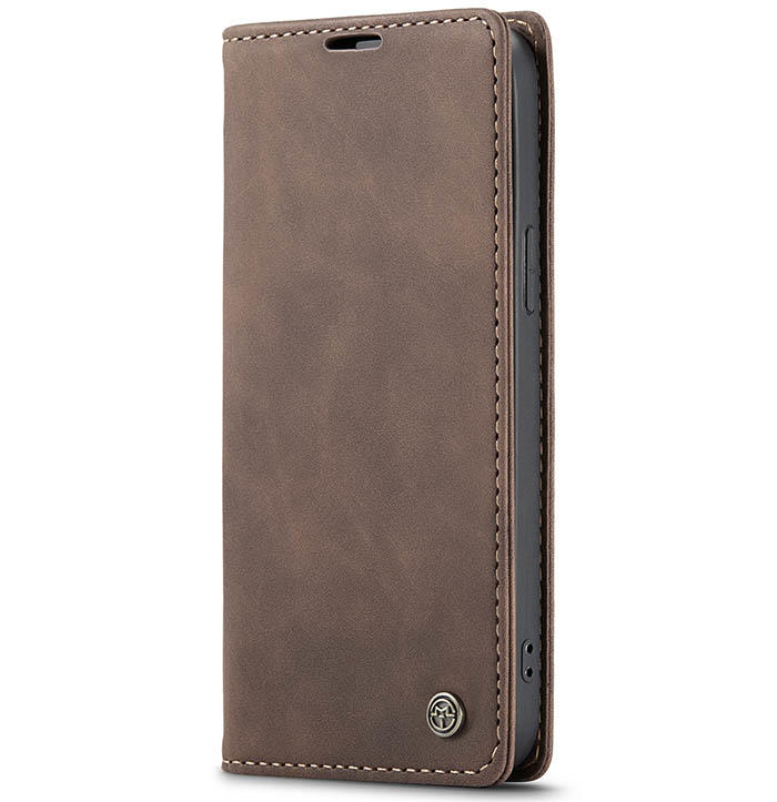 CaseMe iPhone 13 Pro Max Wallet Kickstand Magnetic Flip Leather Case