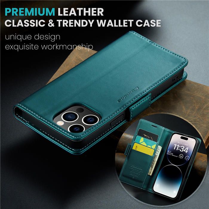 CaseMe Wallet RFID Blocking Magnetic Buckle Case