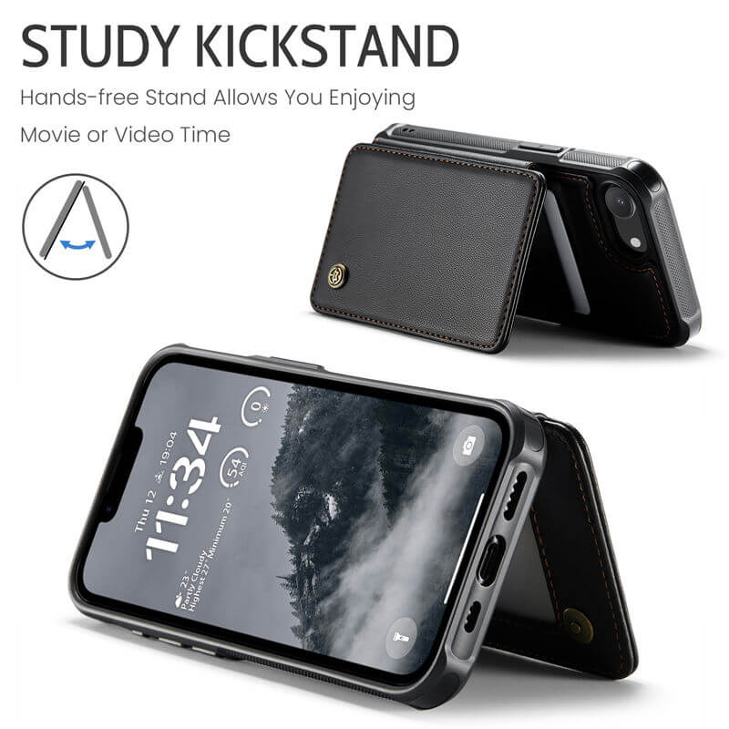 CaseMe iPhone 16e RFID Blocking Card Holder Case