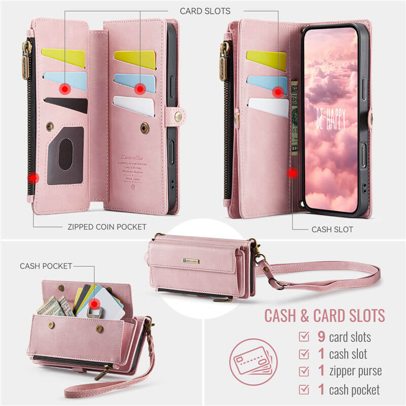 CaseMe iPhone Air Crossbody Wallet Case