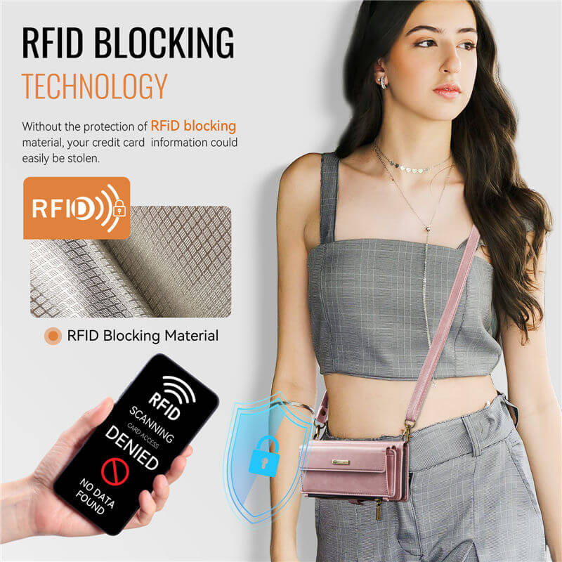 CaseMe iPhone Air Crossbody Wallet Case