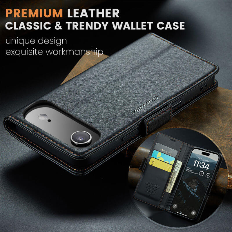 CaseMe iPhone Air Wallet RFID Blocking Case