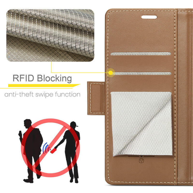 CaseMe iPhone Air Wallet RFID Blocking Case