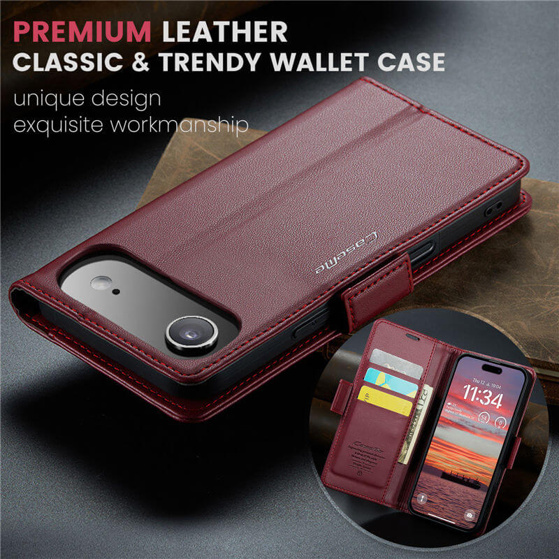 CaseMe iPhone Air Wallet RFID Blocking Case
