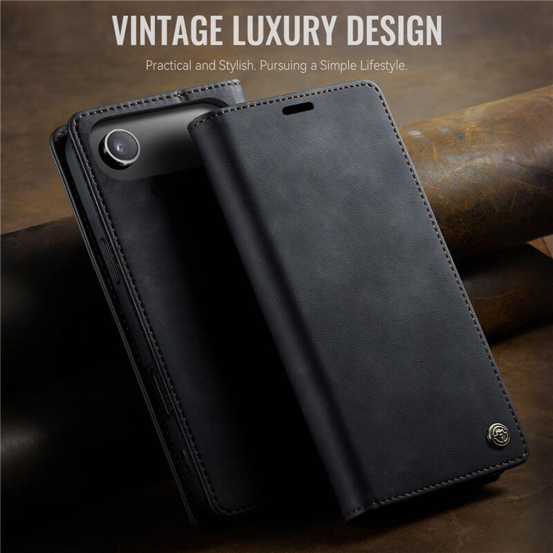 CaseMe iPhone Air Magnetic Wallet Case with RFID Blocking