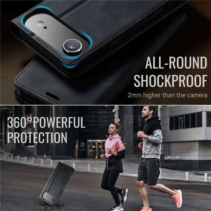 CaseMe iPhone Air Magnetic Wallet Case with RFID Blocking