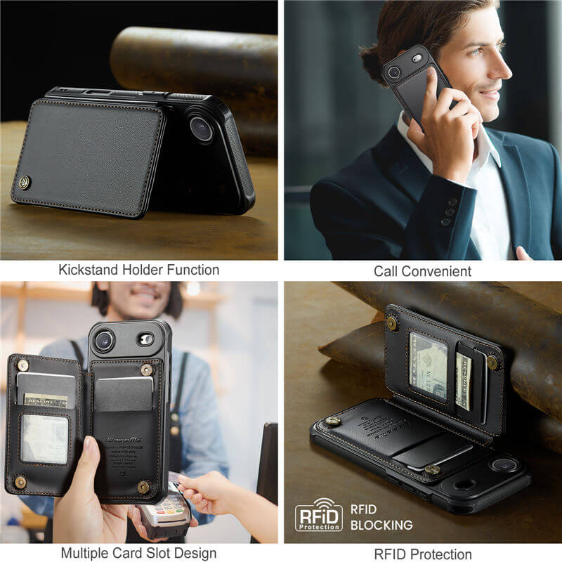 CaseMe iPhone Air RFID Blocking Card Holder Case