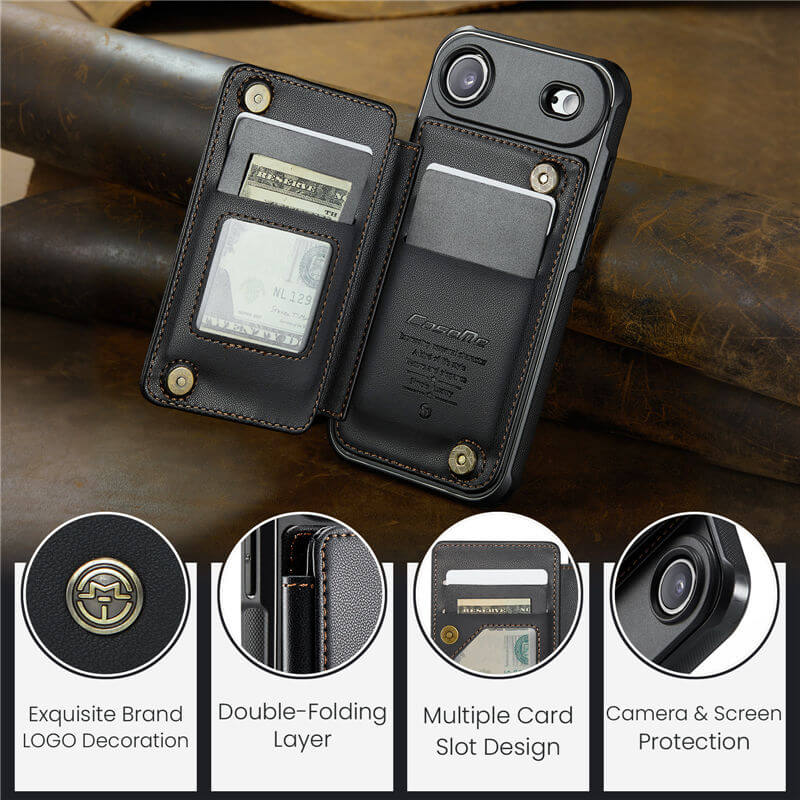 CaseMe iPhone Air RFID Blocking Card Holder Case