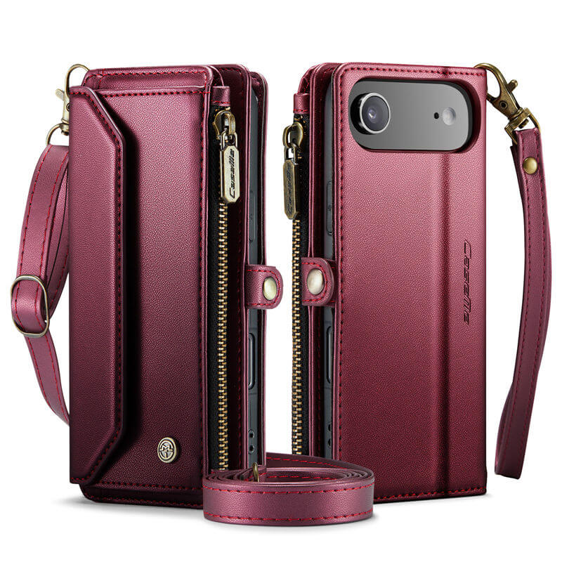 CaseMe iPhone Air Wallet RFID Blocking Crossbody Phone Case