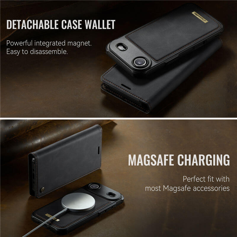 CaseMe iPhone Air 2-in-1 Magnetic Wallet Case