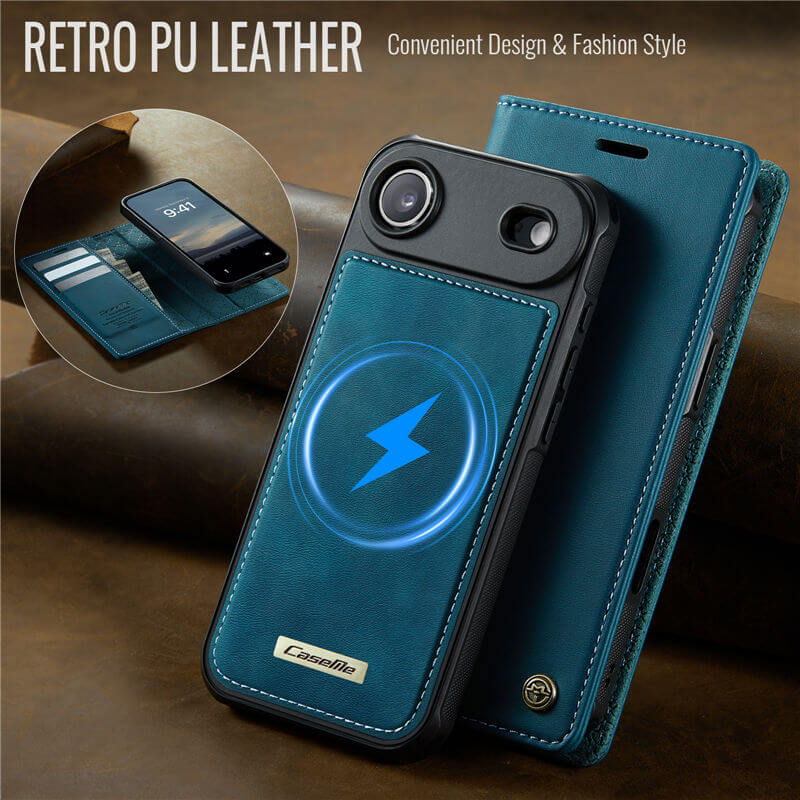 CaseMe iPhone Air 2-in-1 Magnetic Wallet Case