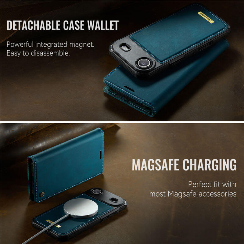 CaseMe iPhone Air 2-in-1 Magnetic Wallet Case