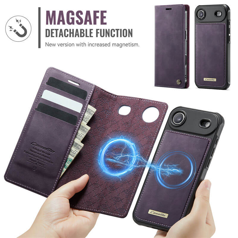 CaseMe iPhone Air 2-in-1 Magnetic Wallet Case