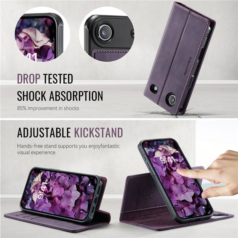 CaseMe iPhone Air 2-in-1 Magnetic Wallet Case