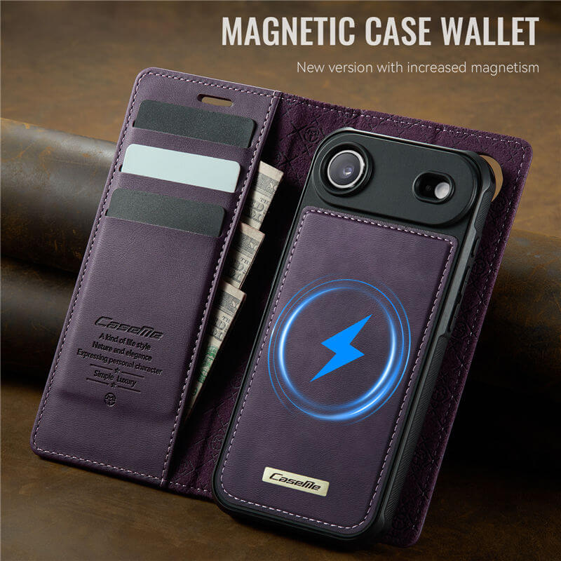 CaseMe iPhone Air 2-in-1 Magnetic Wallet Case