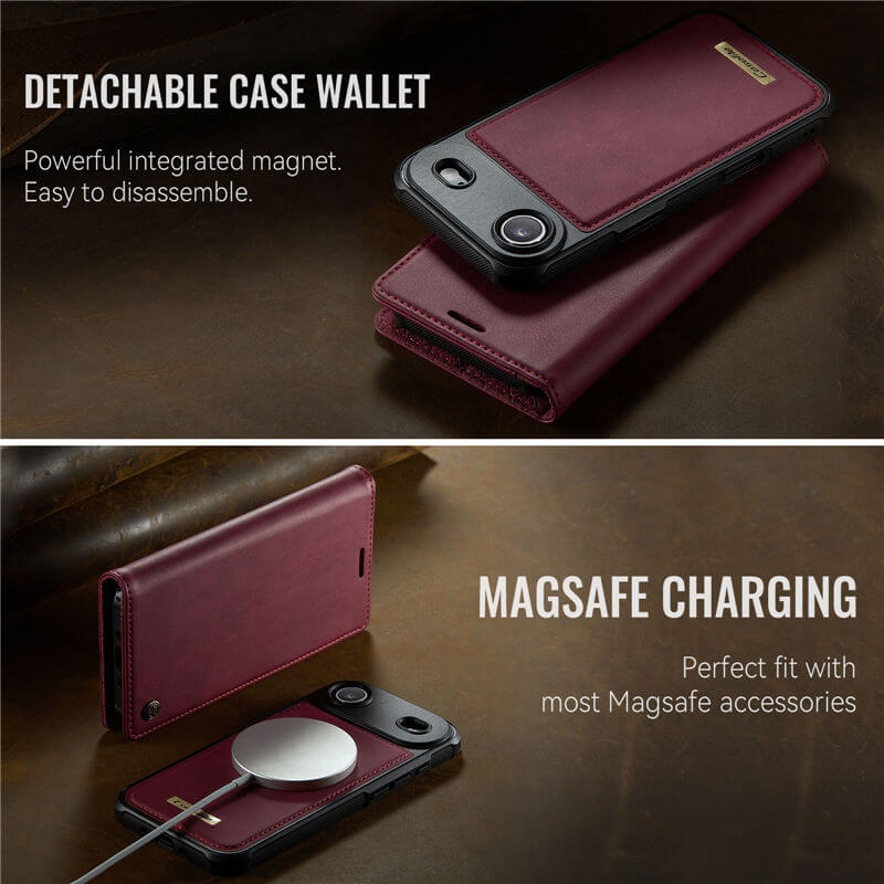CaseMe iPhone Air 2-in-1 Magnetic Wallet Case