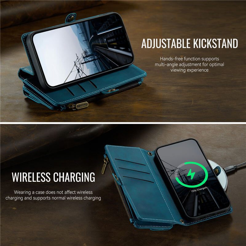 CaseMe iPhone 17 Crossbody Wallet Case