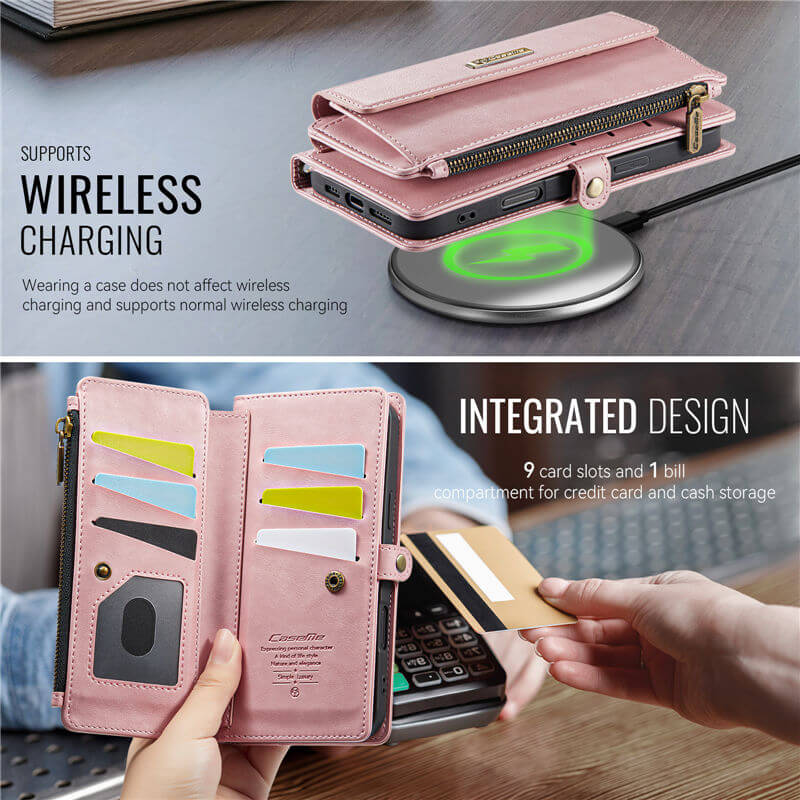 CaseMe iPhone 17 Crossbody Wallet Case