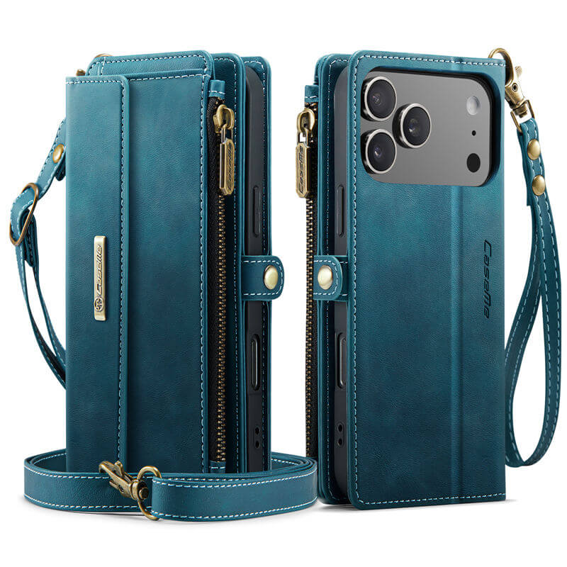 CaseMe iPhone 17 Pro Max Crossbody Wallet Case