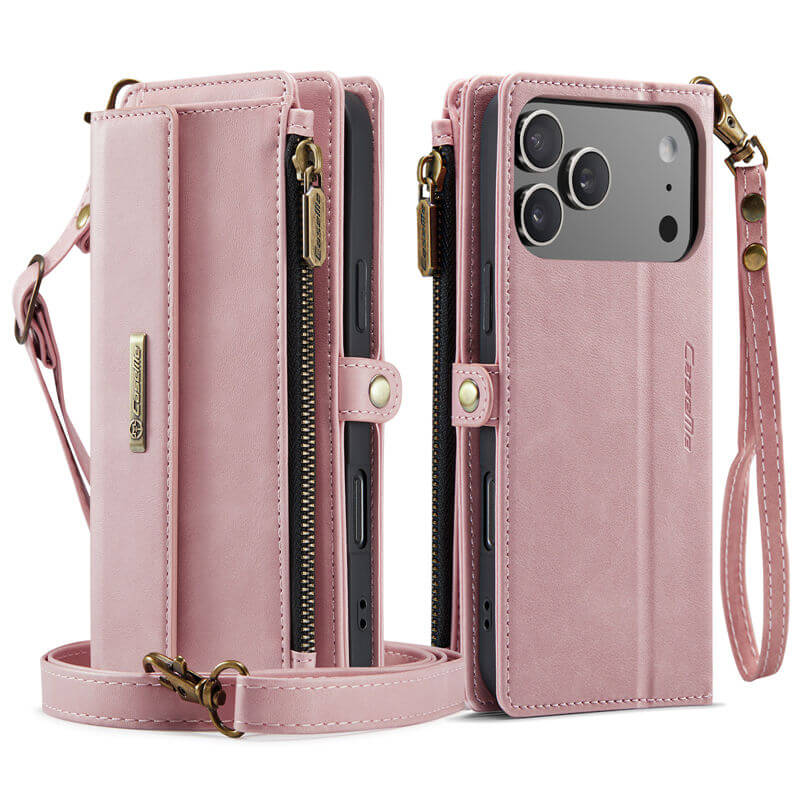 CaseMe iPhone 17 Pro Max Crossbody Wallet Case