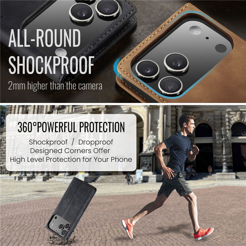 CaseMe iPhone 17 Pro Max Wallet Case