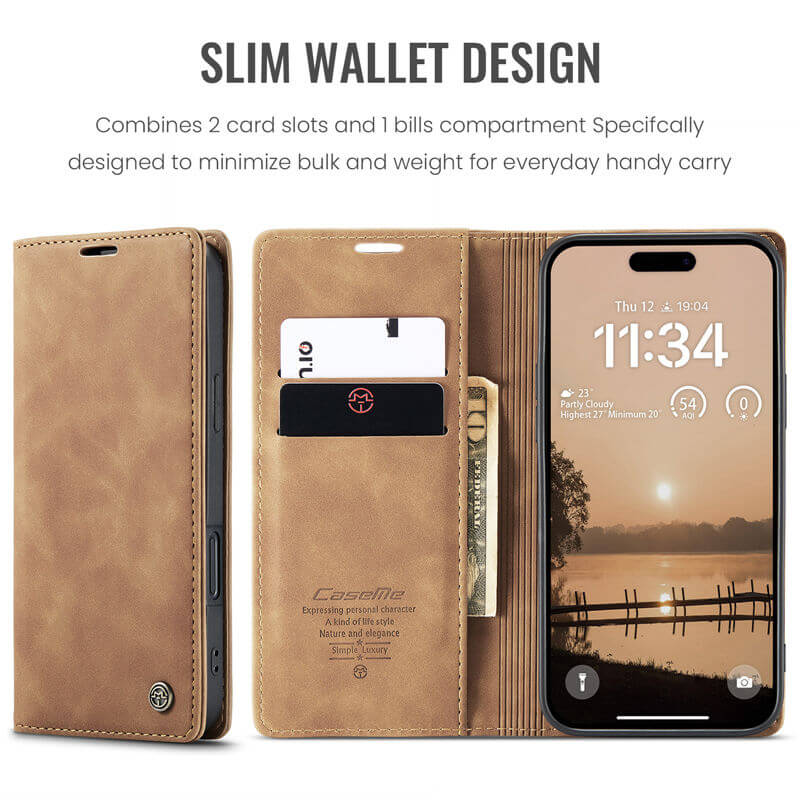 CaseMe iPhone 17 Pro Max Wallet Case