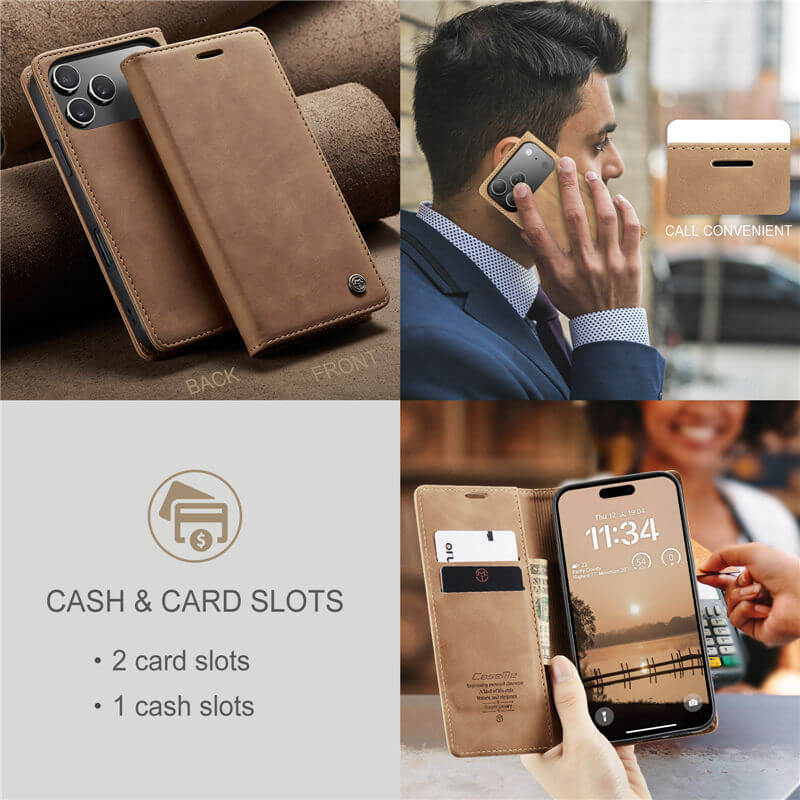 CaseMe iPhone 17 Pro Max Wallet Case