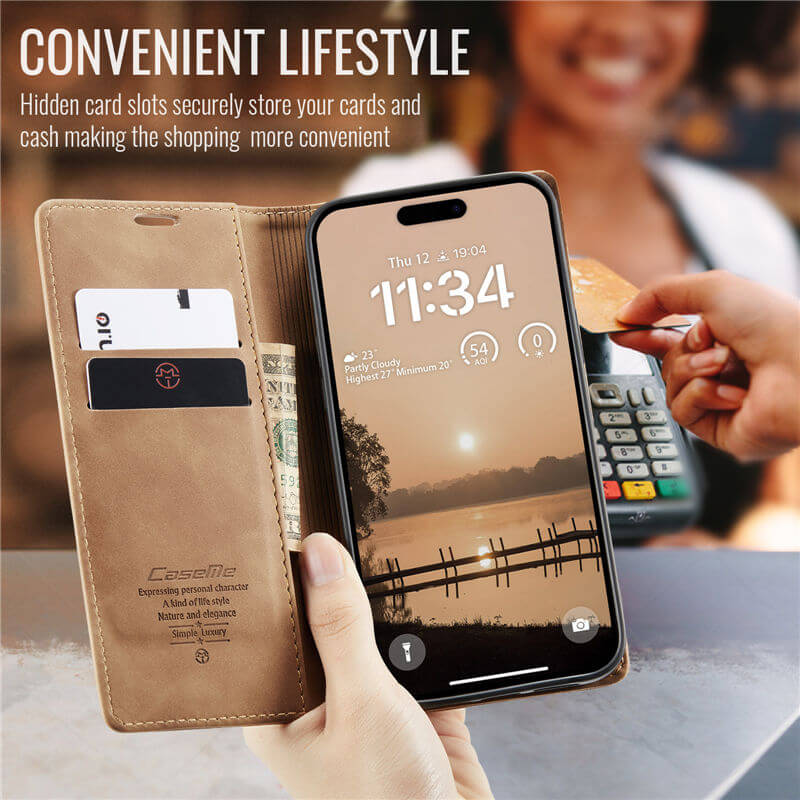 CaseMe iPhone 17 Pro Max Wallet Case