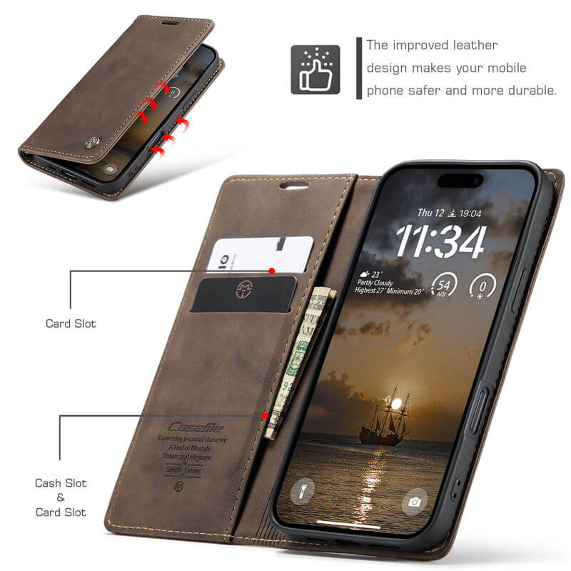 CaseMe iPhone 17 Pro Max Wallet Case