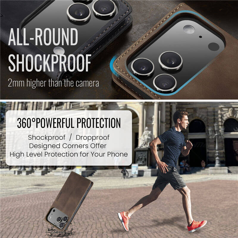 CaseMe iPhone 17 Pro Max Wallet Case