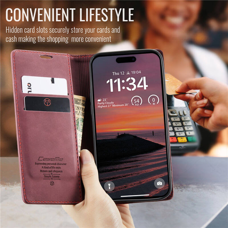 CaseMe iPhone 17 Pro Max Wallet Case
