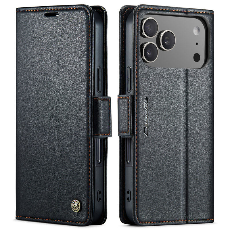 CaseMe iPhone 17 Pro Wallet RFID Blocking Case