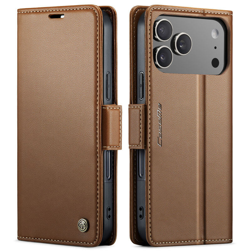 CaseMe iPhone 17 Pro Max Wallet RFID Blocking Case