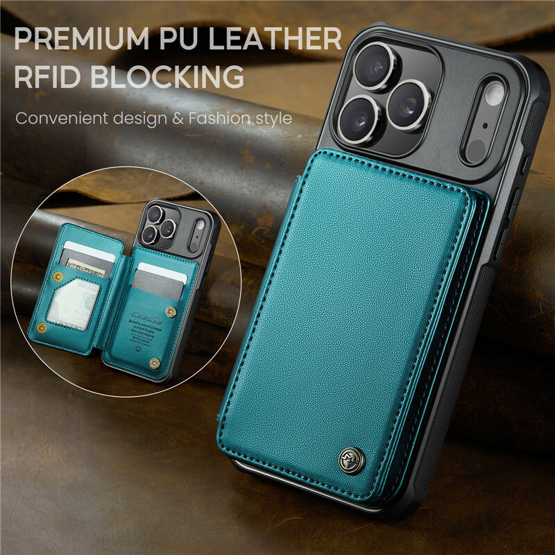 CaseMe iPhone 18 Pro Max RFID Blocking Card Holder Case