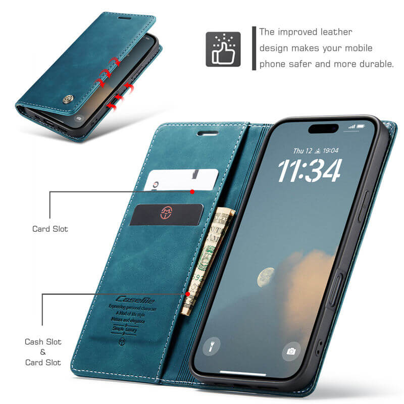 CaseMe iPhone 17 Wallet Case