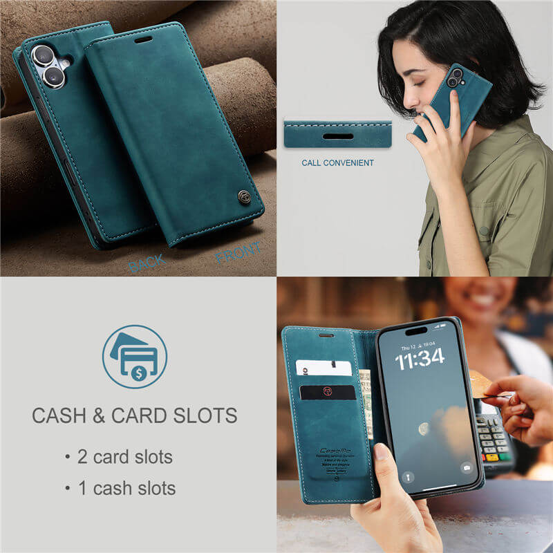CaseMe iPhone 17 Wallet Case