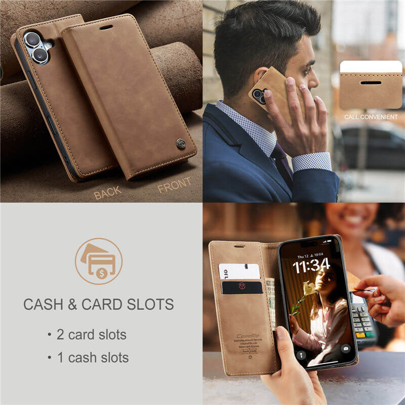 CaseMe iPhone 17 Wallet Case