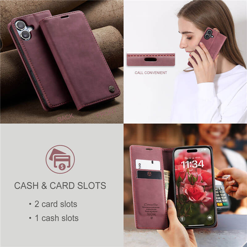 CaseMe iPhone 17 Wallet Case