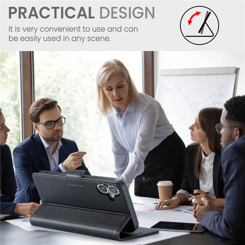 CaseMe iPhone 17 Wallet RFID Blocking Case