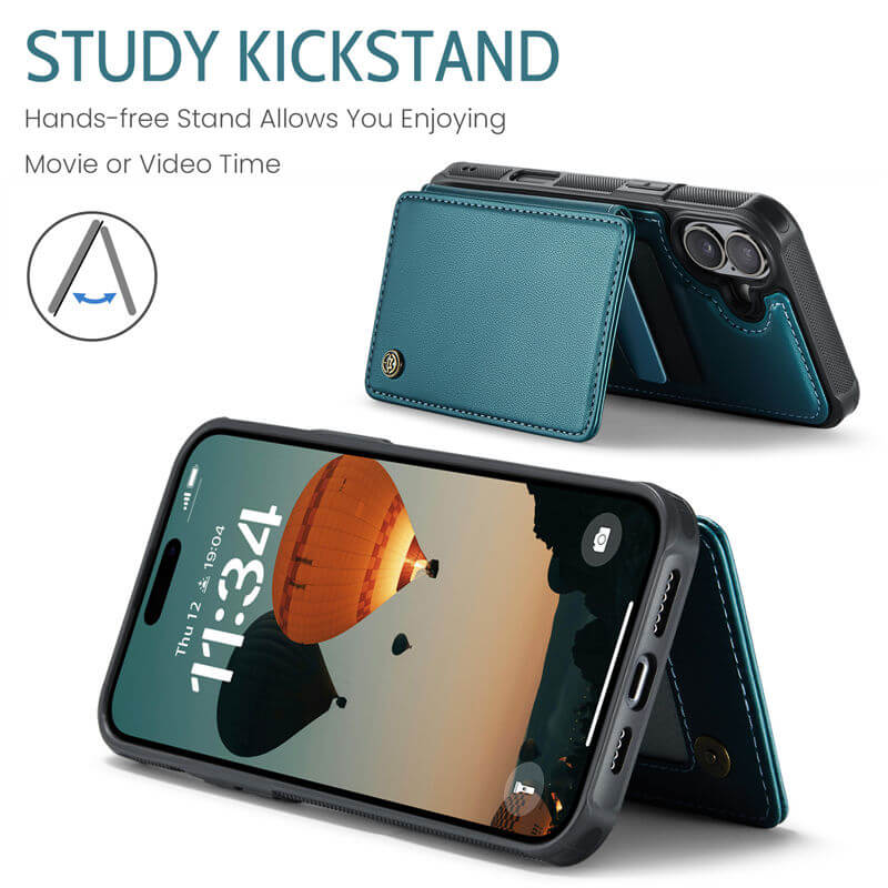 CaseMe iPhone 17 RFID Blocking Card Holder Case